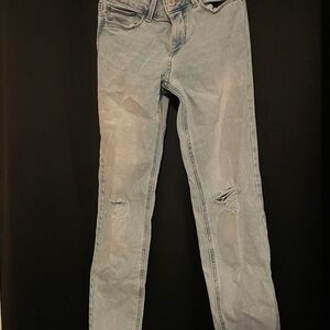 Light Wash Distressed Jeans